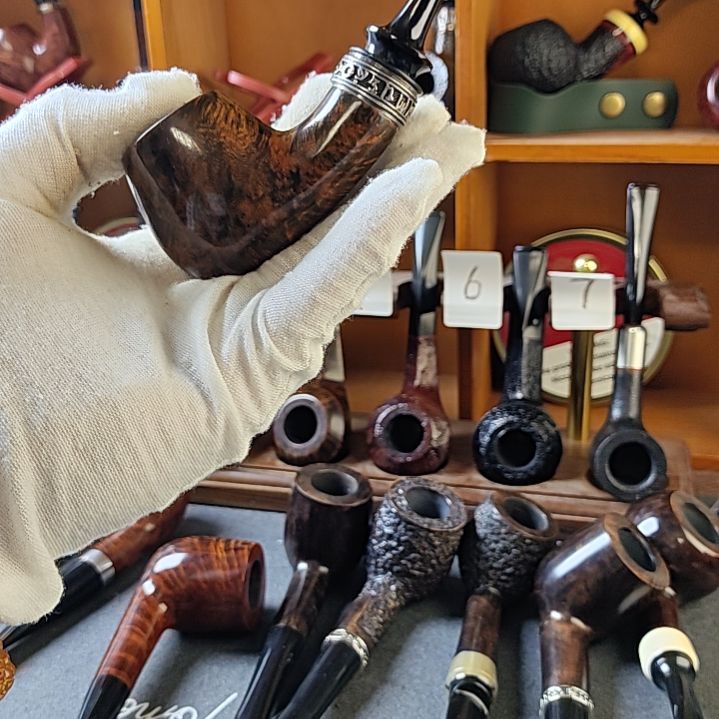 香榧木一**萃石楠木烟斗...