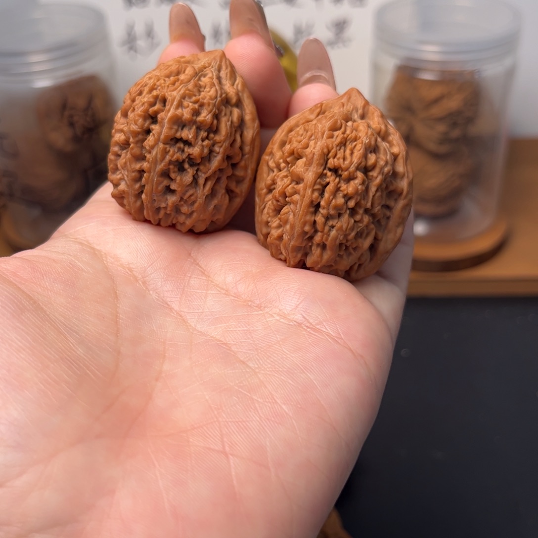 把件文玩核桃大蒜头35全