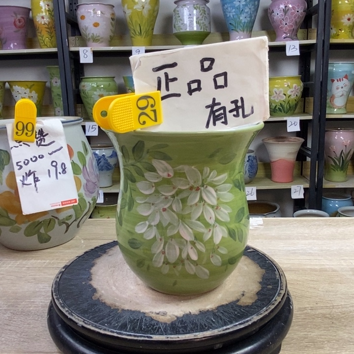 景德镇高温陶瓷花盆