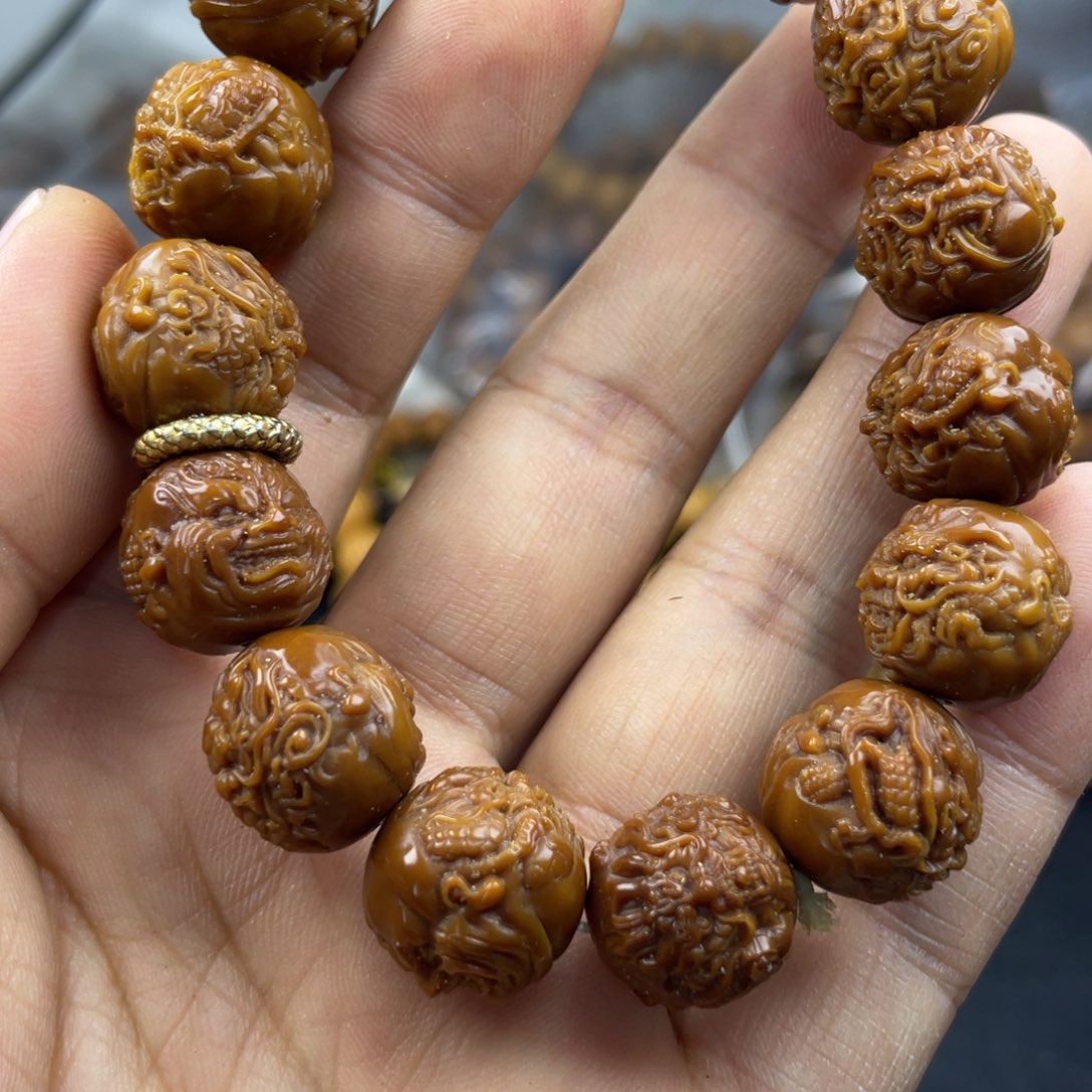 猴头核桃吊坠李*生没事儿不