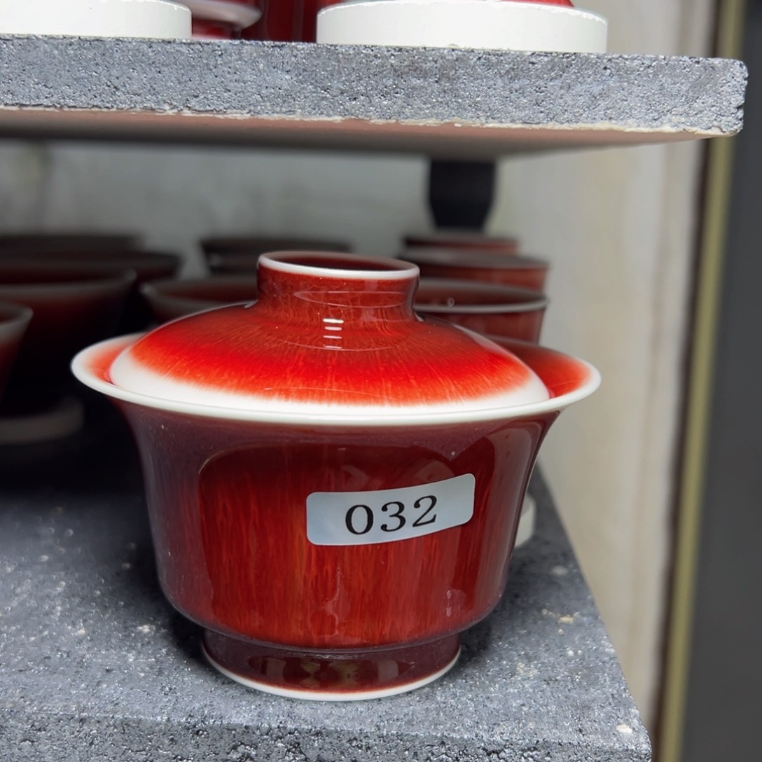 陶景德镇陶瓷郎红微瑕