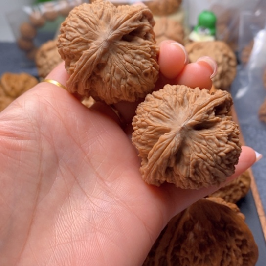 吊坠文玩核桃全品46➕南疆石头货
