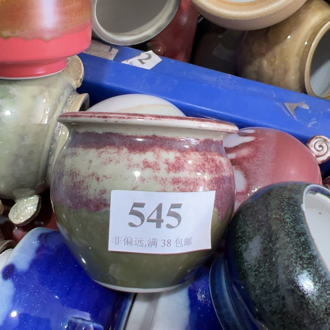 红陶景德镇手工花盆