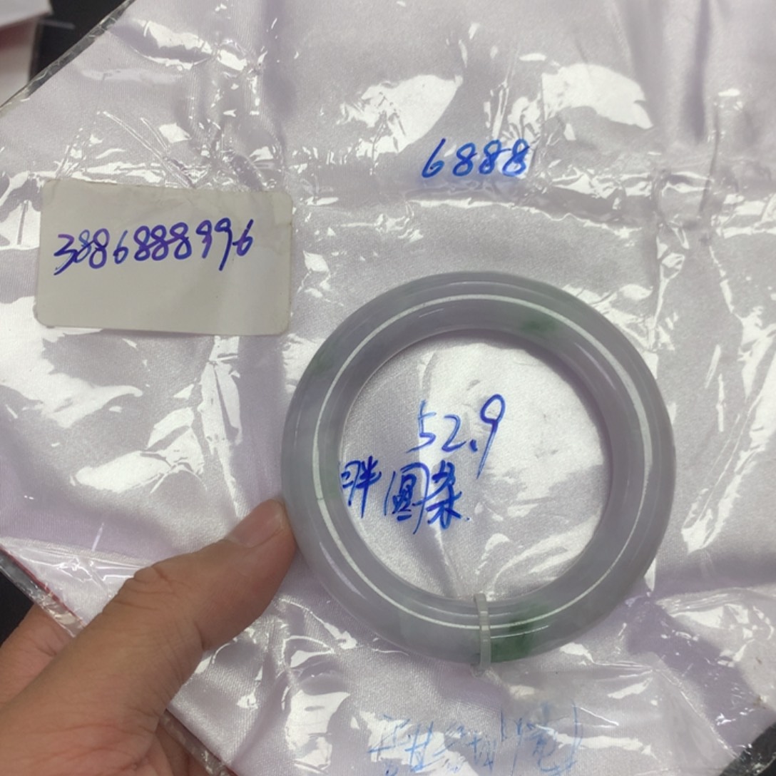 翡翠手镯未镶嵌天然缅甸翡翠手镯