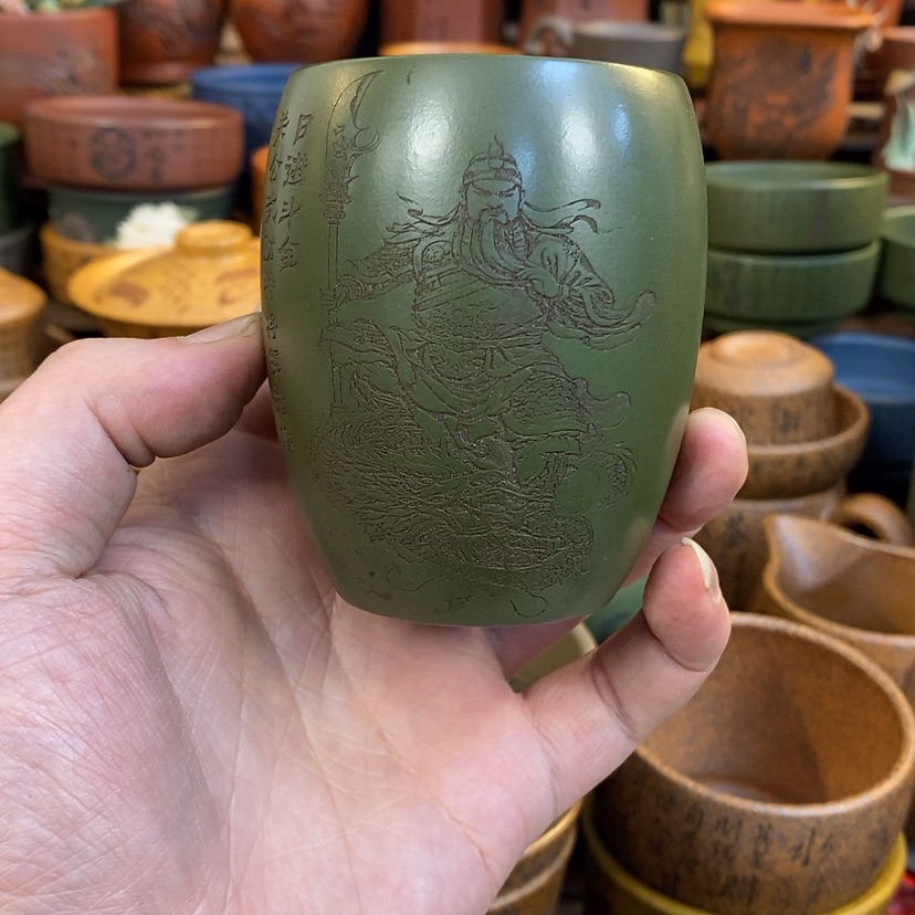 【闪购商品】紫砂杯子宜兴全手工紫砂杯