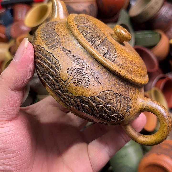 紫砂茶杯全手工紫砂主人杯