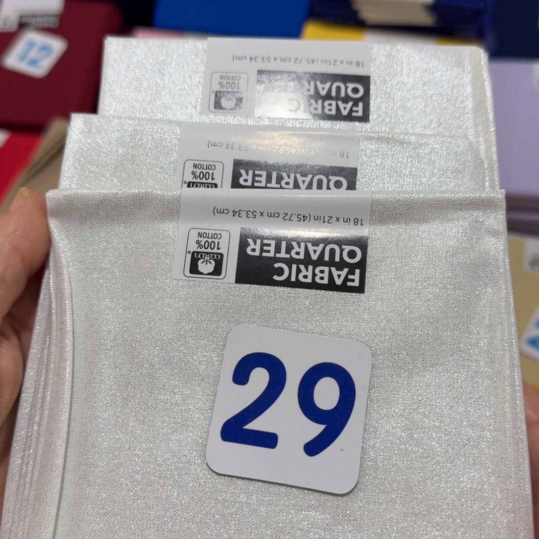棉3片一组品牌纯棉平布45 X53厘米一片烫金