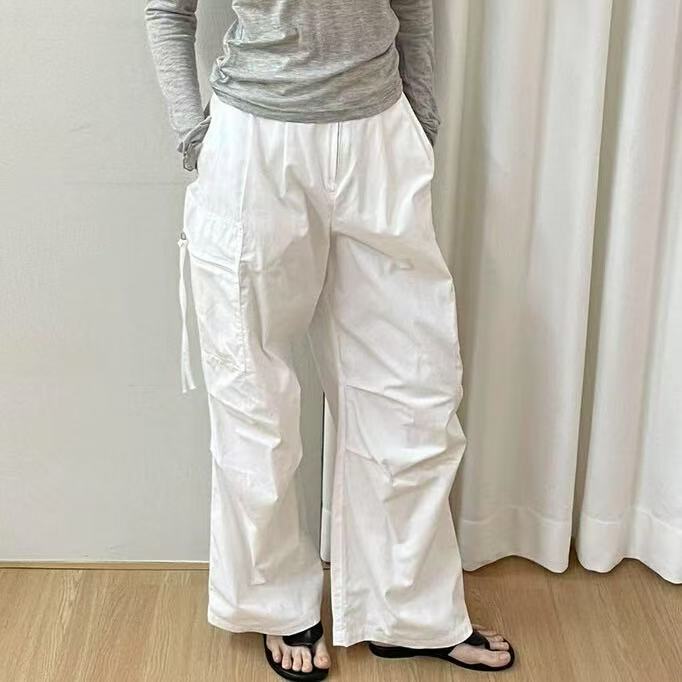 【Z】506/2115-1/159-9    工装风宽松拉链设计休闲裤 