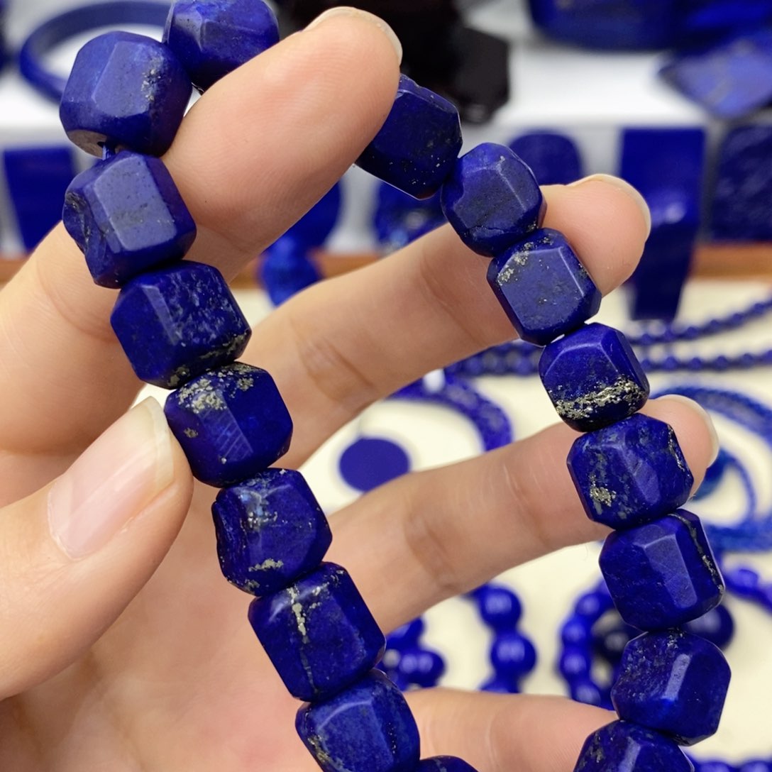 青金石手链未镶嵌