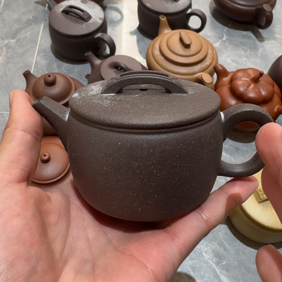 紫砂茶壶我是你的小可爱啊