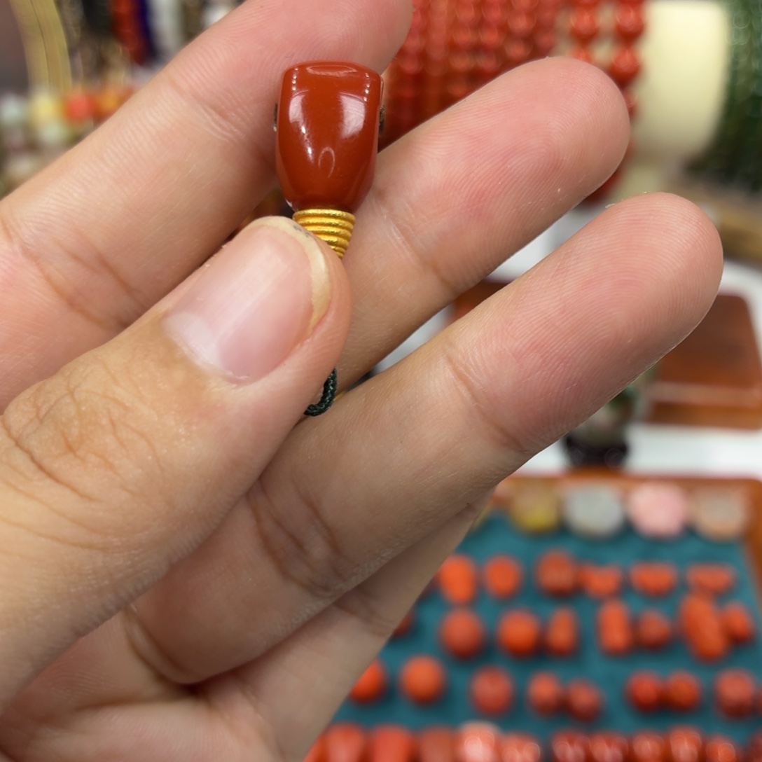未镶嵌配饰南红玛瑙9.6mm