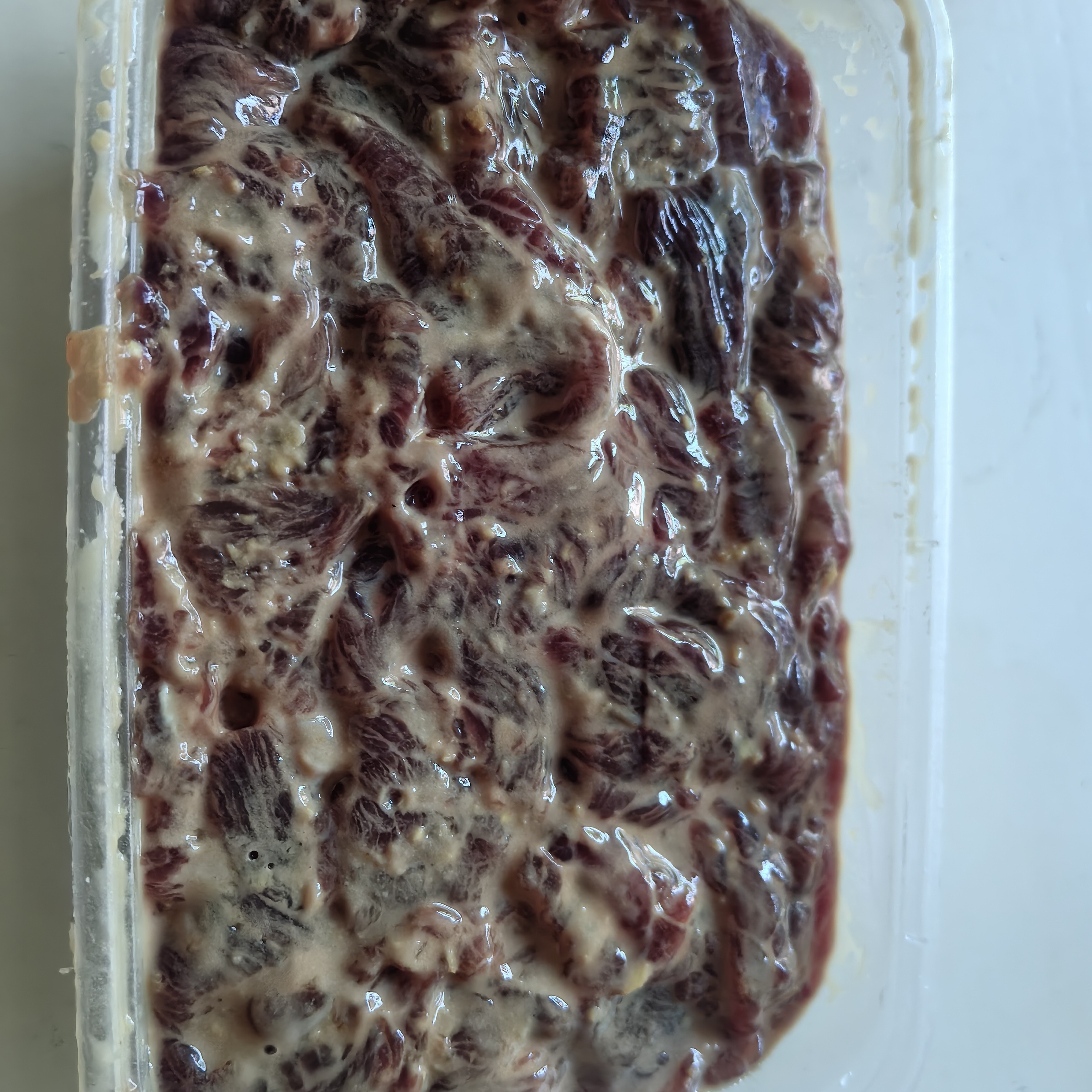莆田特产牛肉炝半成品腌制好牛肉炝榜头特产仙游牛肉炝