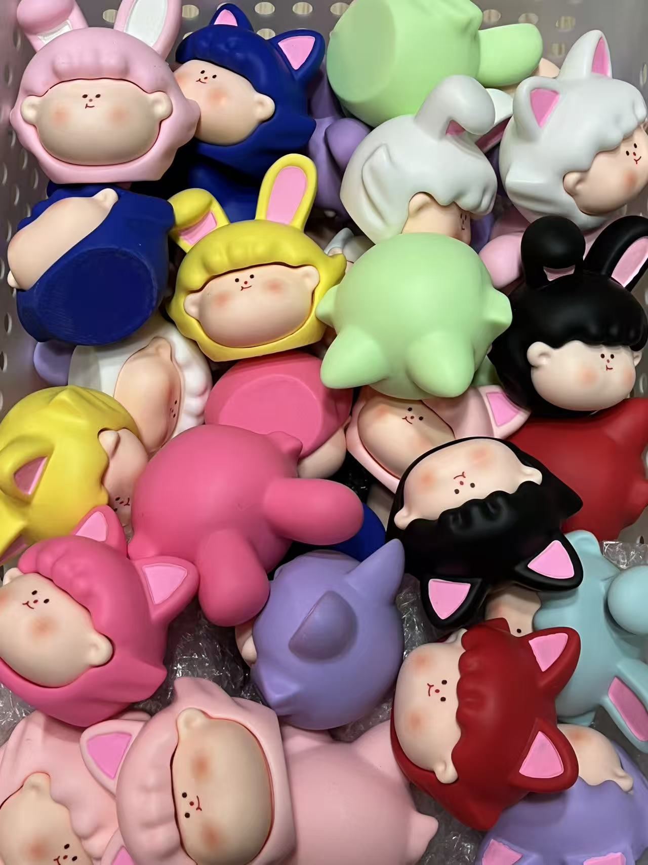 大号树脂猫头/兔头李四（随机）