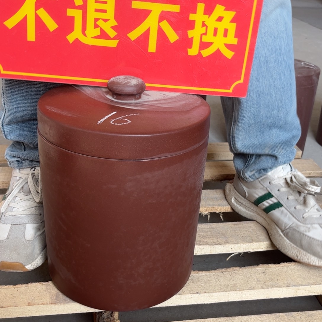 紫砂茶叶罐默认微瑕