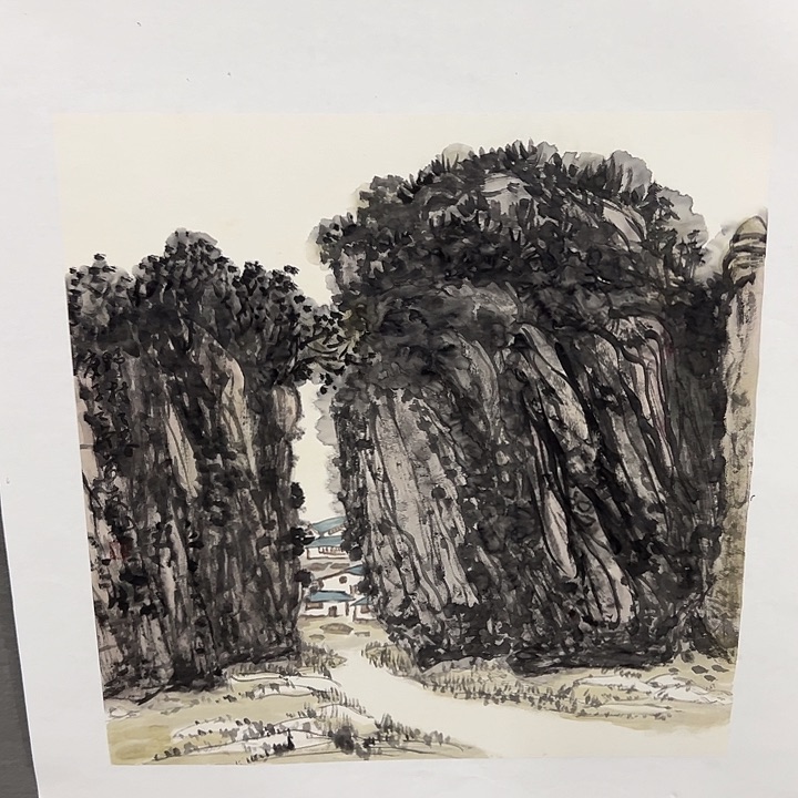 国画云**色刘万友老师书画作品