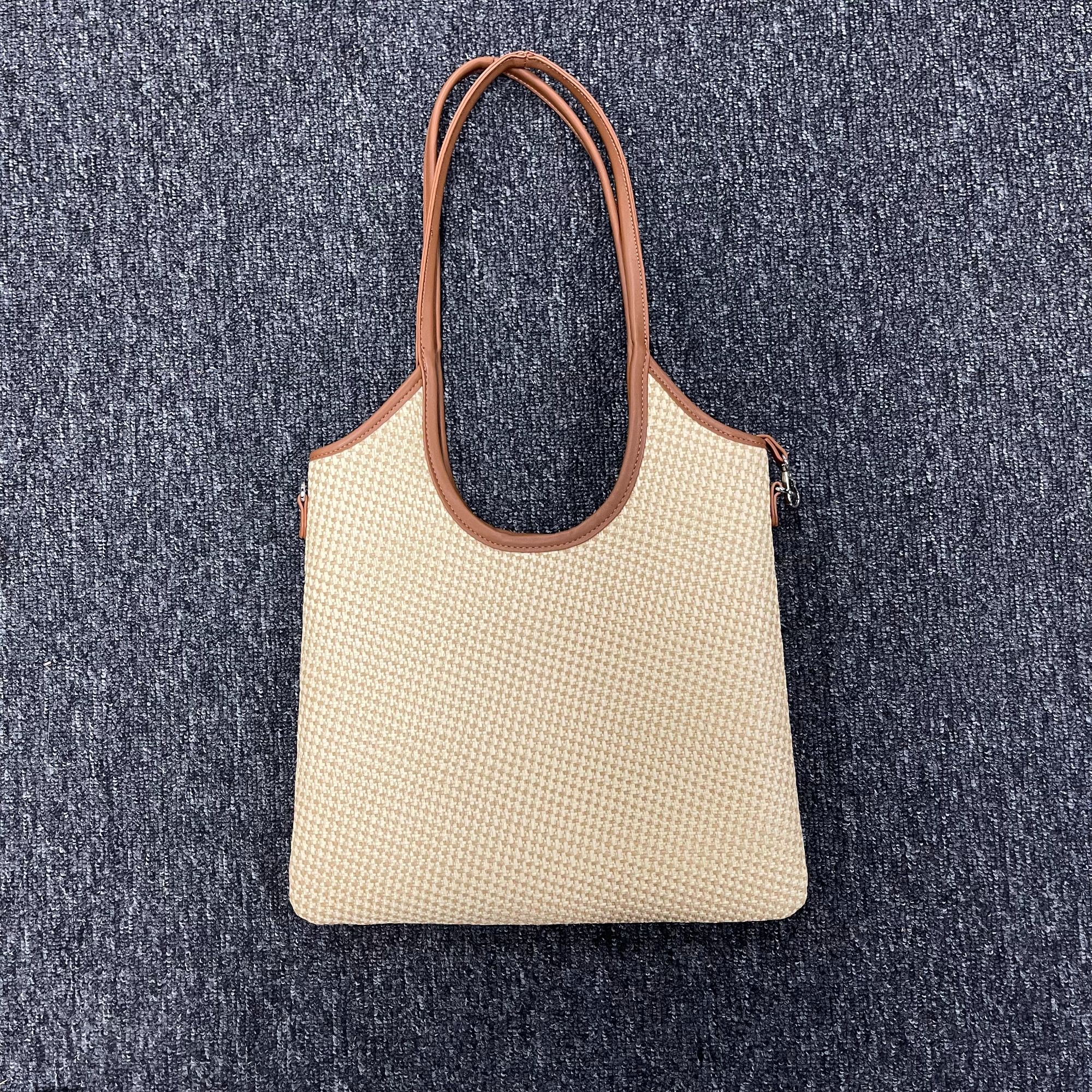 【卡其色】时尚百搭手提包35102S-1