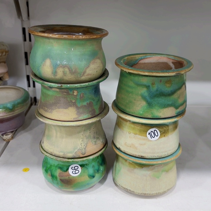 红陶内口7高6，7个