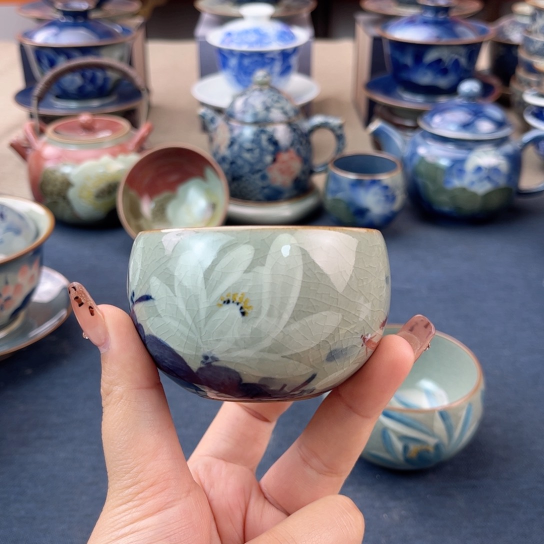 杯景德镇陶瓷杯子