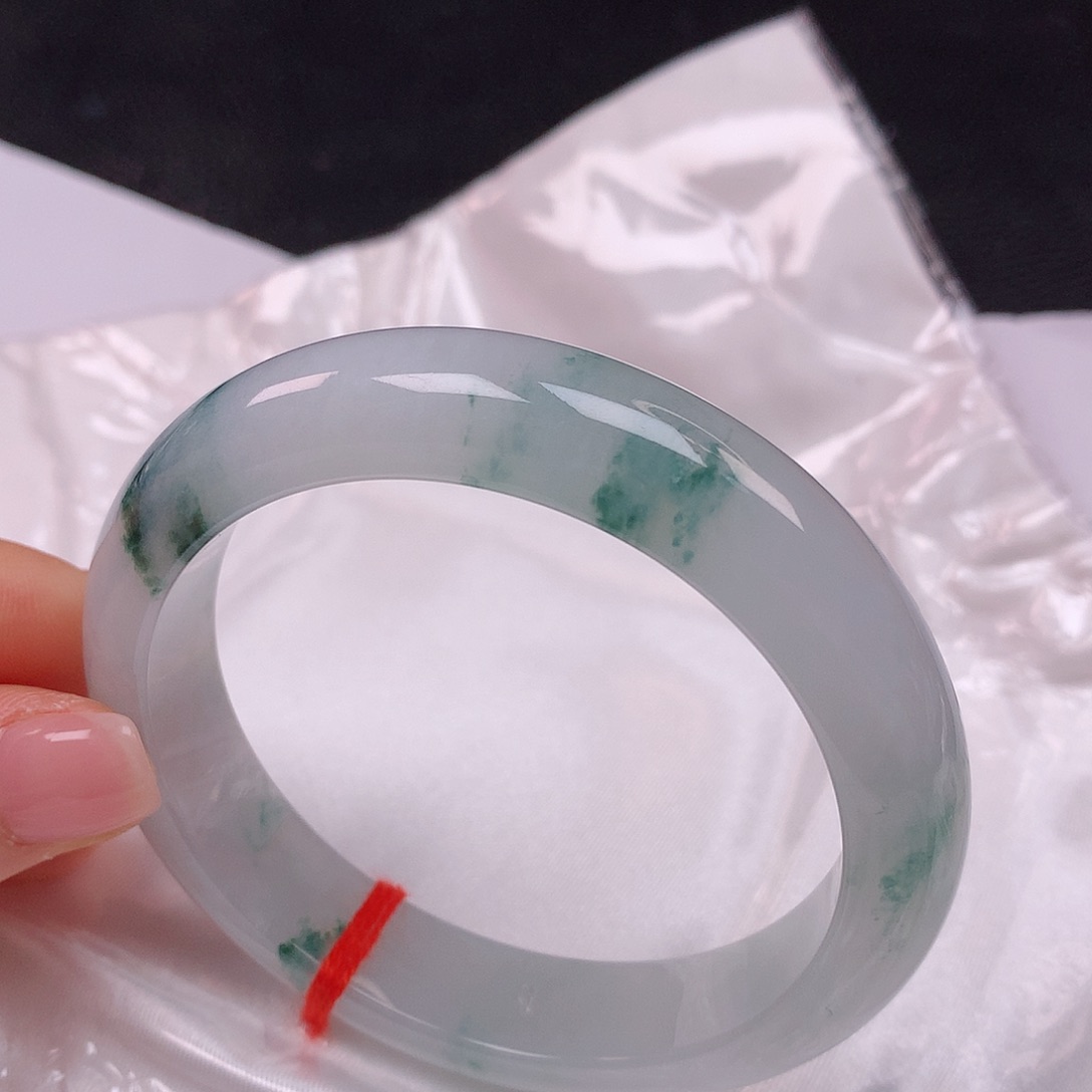 【闪购商品】未镶嵌手镯翡翠58翡翠手镯