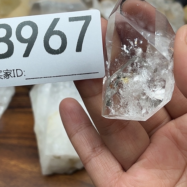未镶嵌水晶珠宝半成品默认微瑕