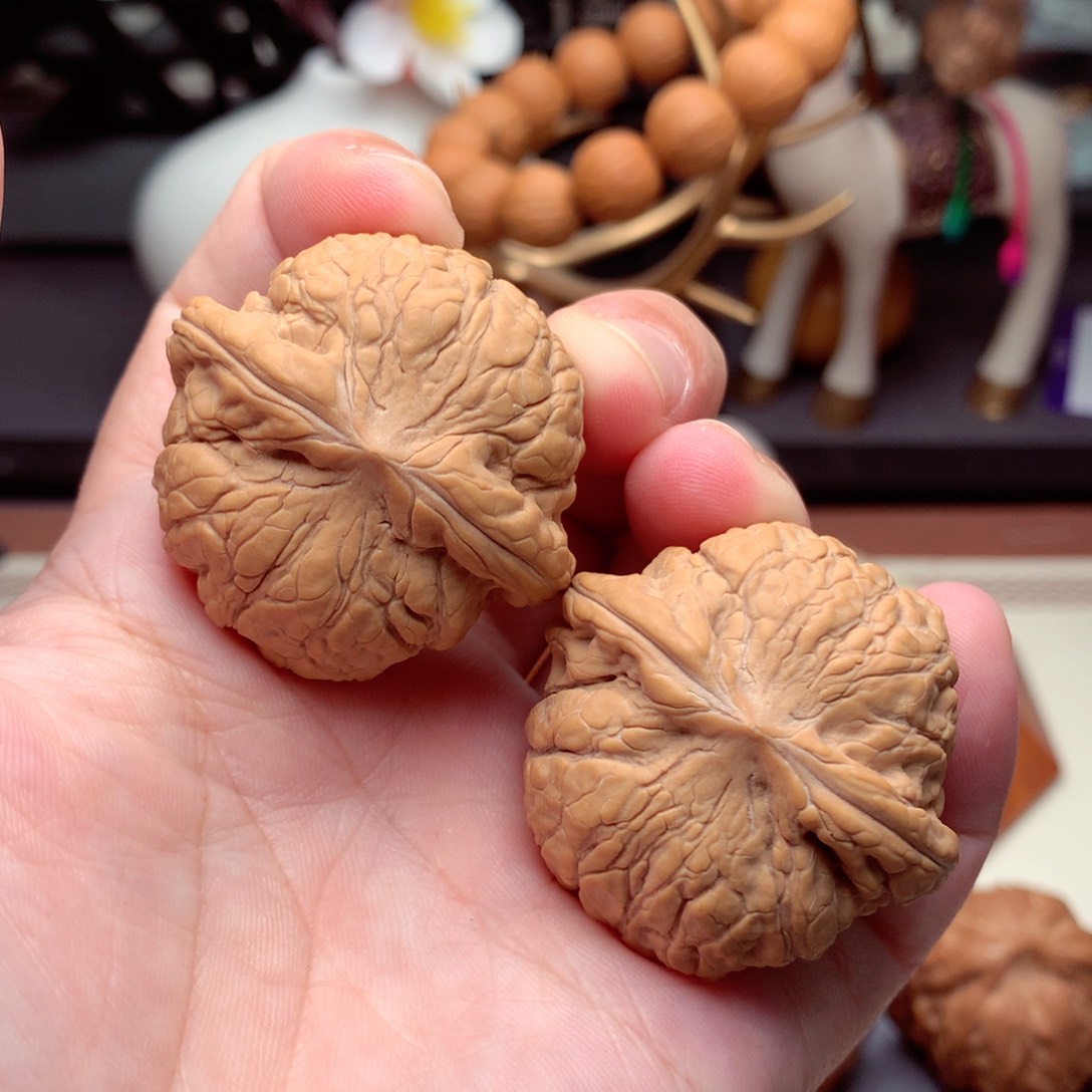 文玩核桃把件夜明珠全品滴溜圆  1号