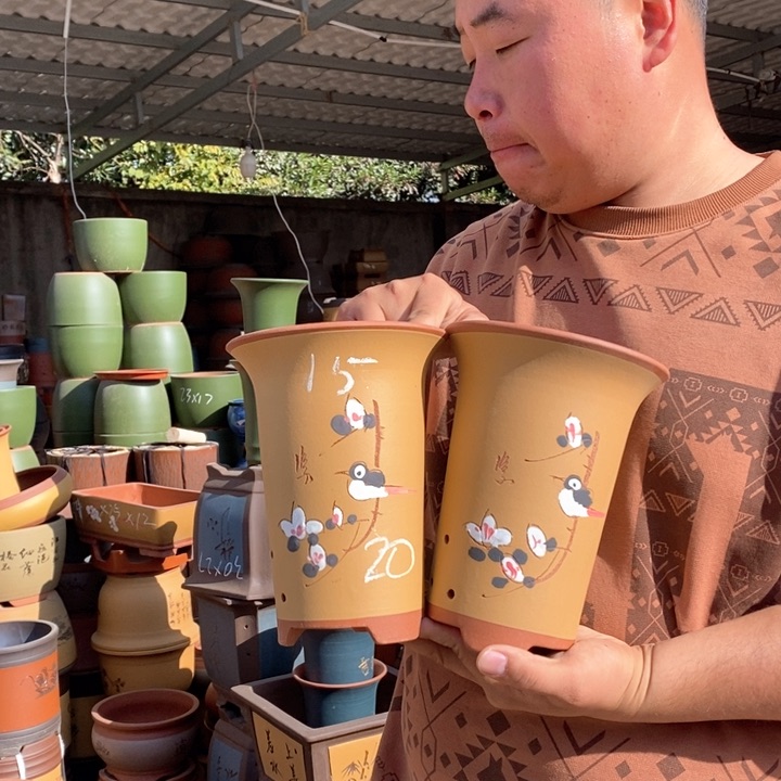 紫砂花盆紫砂花盆盆栽花卉苗木种植