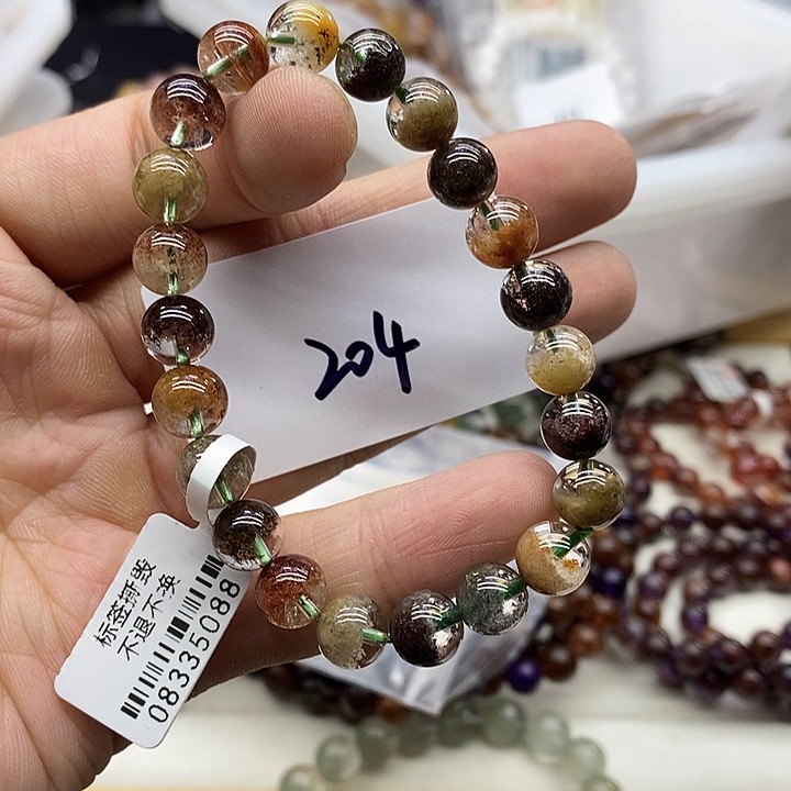 水晶手链未镶嵌天然