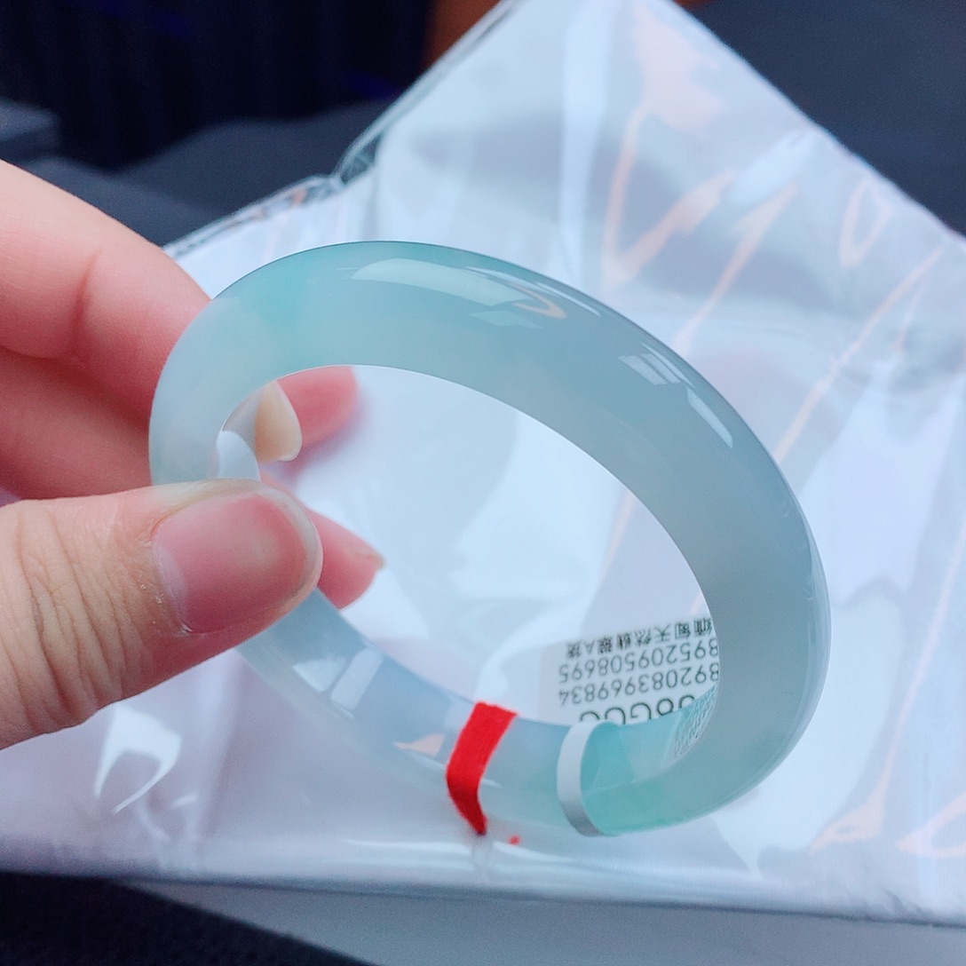 翡翠手镯未镶嵌天然缅甸翡翠A货手镯