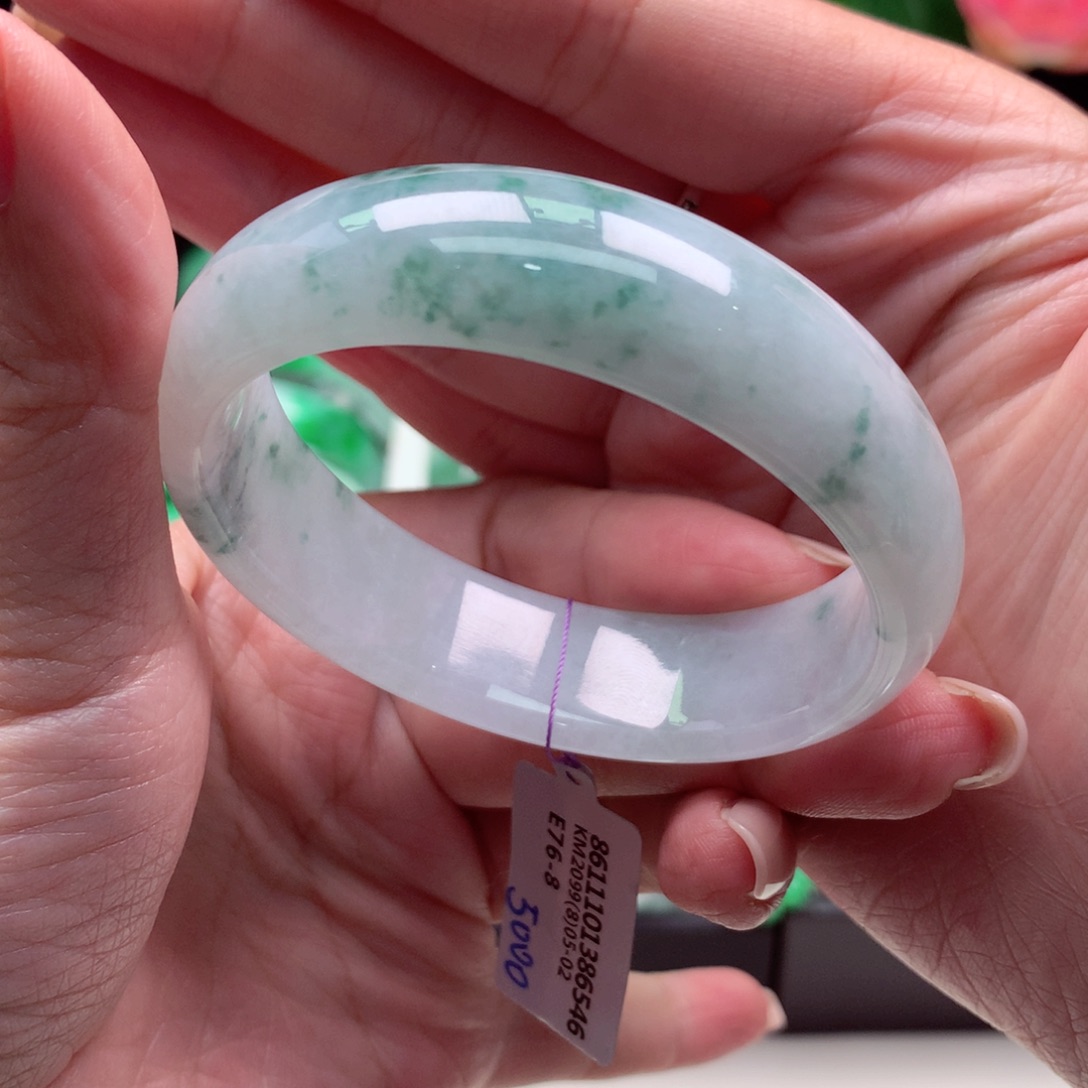 未镶嵌手镯翡翠54。1号