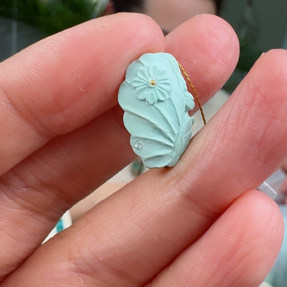 绿松石珠宝奇石未镶嵌