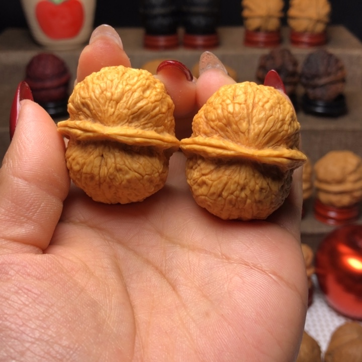 文玩核桃把件11铁狮子