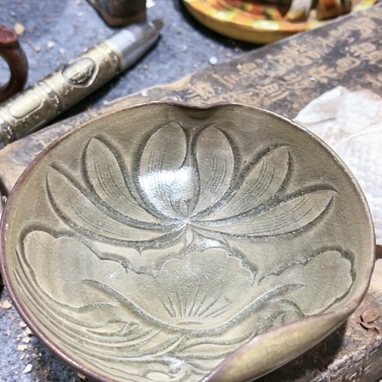 瓦当摆件摆件茶桌茶台陶瓷