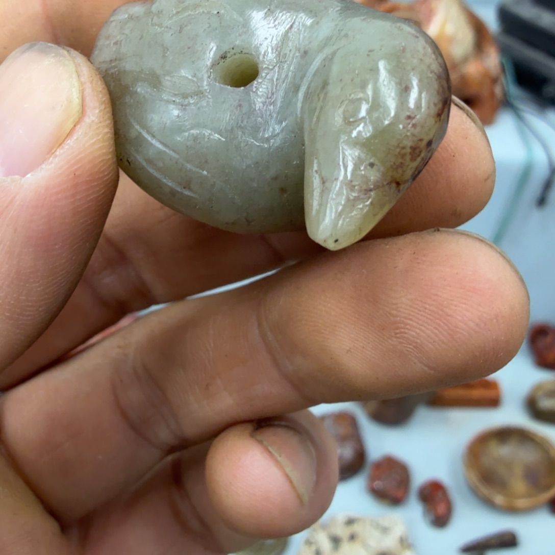 五***哥和田玉（糖玉）未镶嵌珠宝奇石