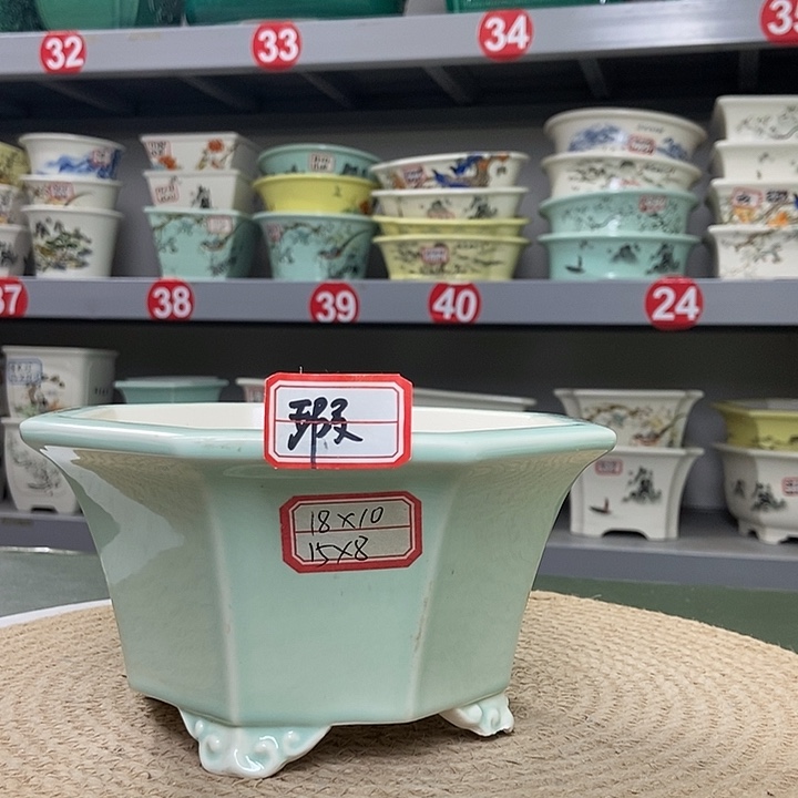 紫砂紫砂花盆2369