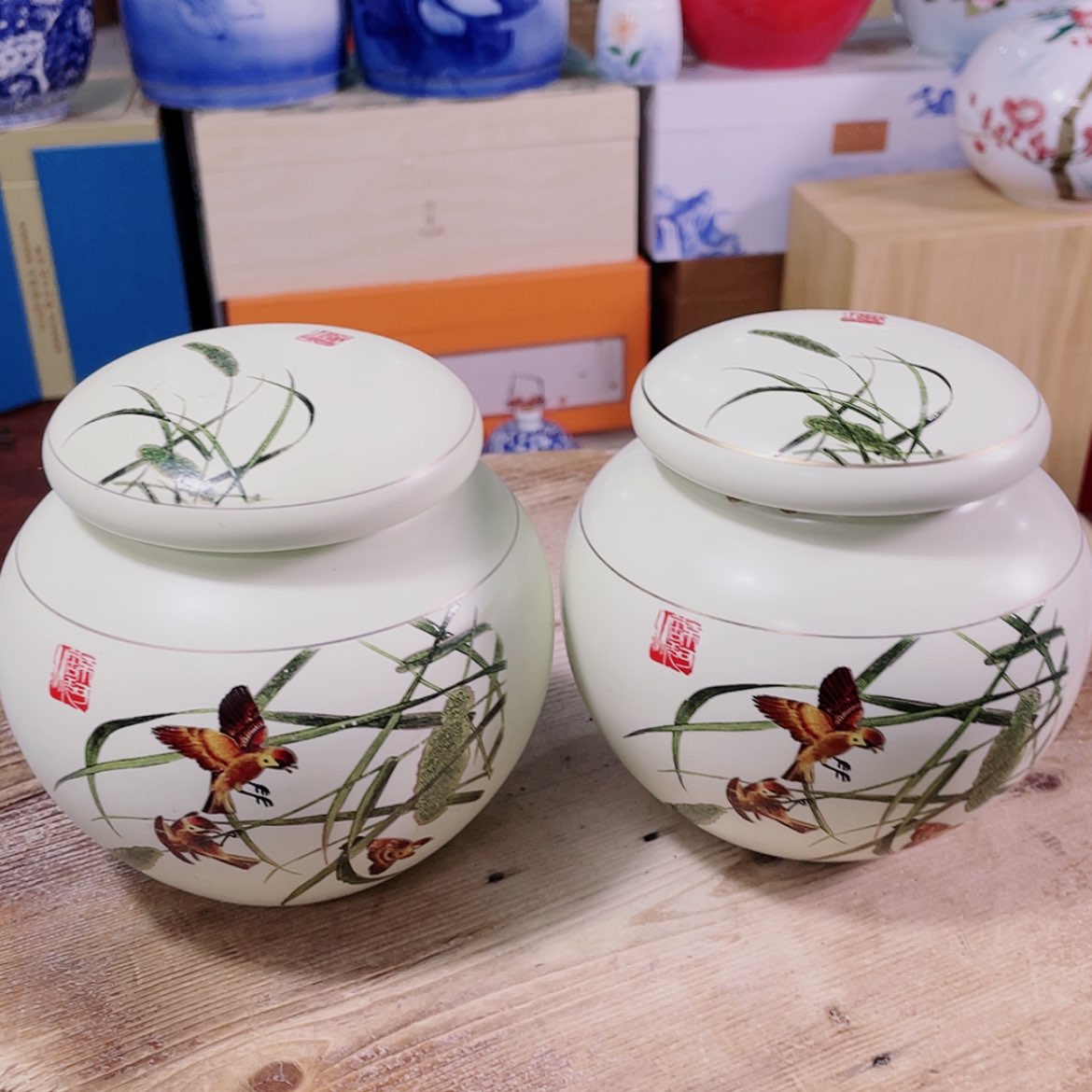 【闪购商品】罐陶瓷茶叶罐密封罐
