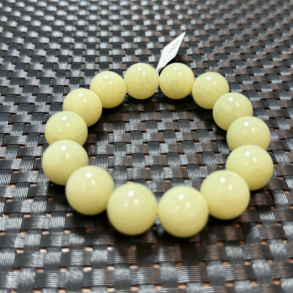 006新疆若羌黄口和田玉16mm手串