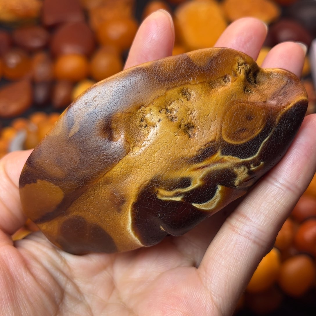 琥珀裸石未镶嵌天然蜜蜡