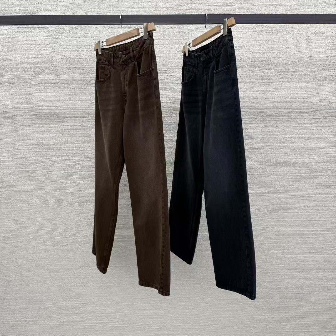 正品 东大门AT 25秋冬新款牛仔裤 n0退