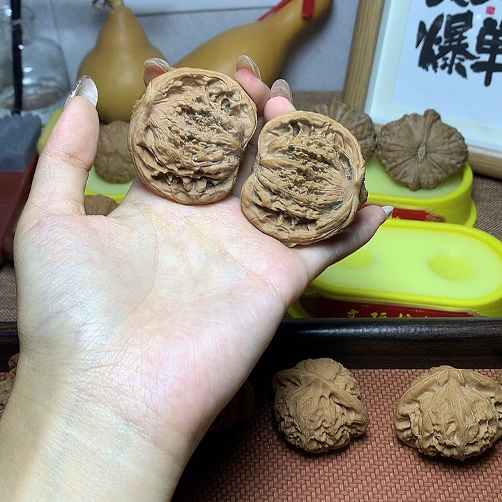 无***域吊坠文玩核桃蛇头