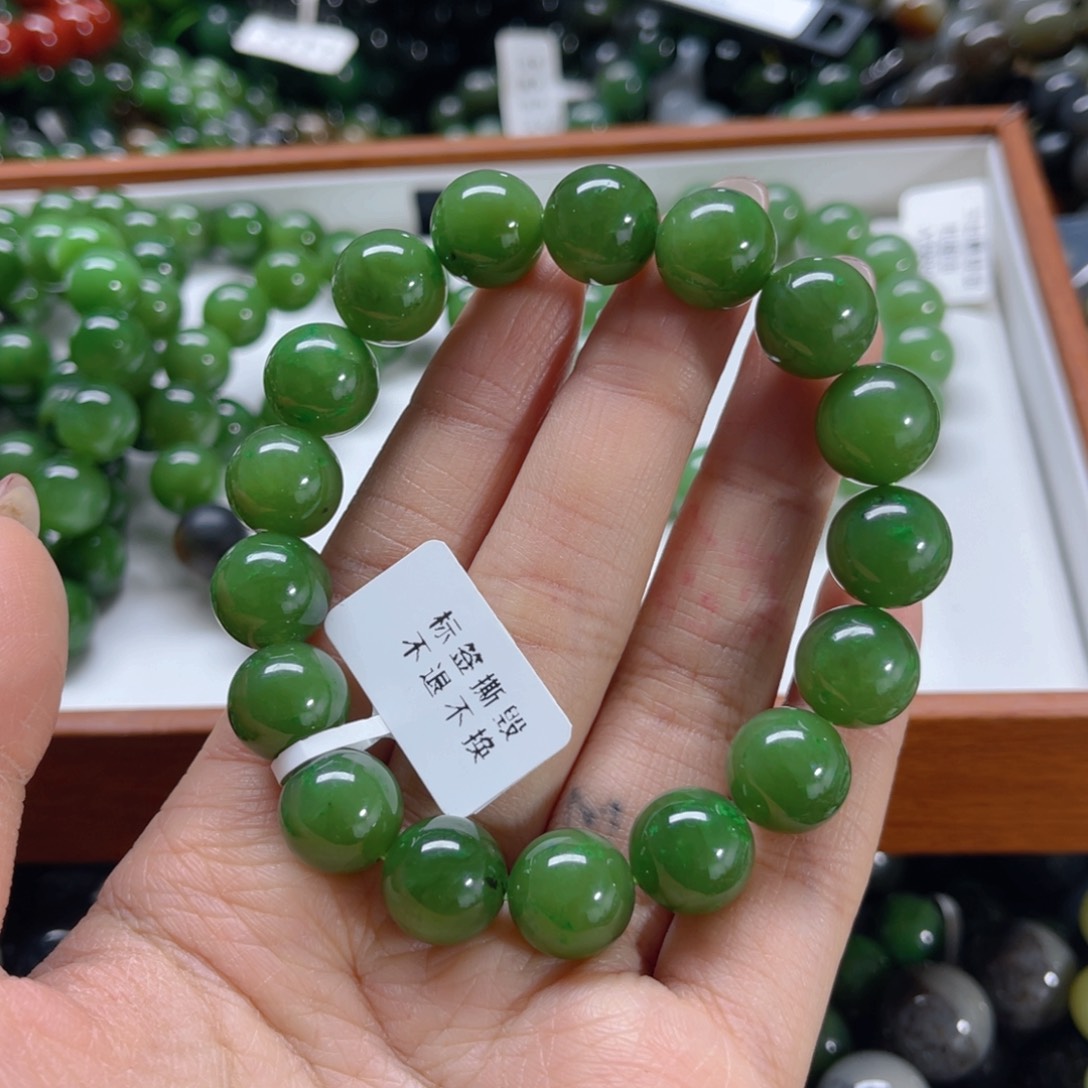 未镶嵌手链和田玉悦*