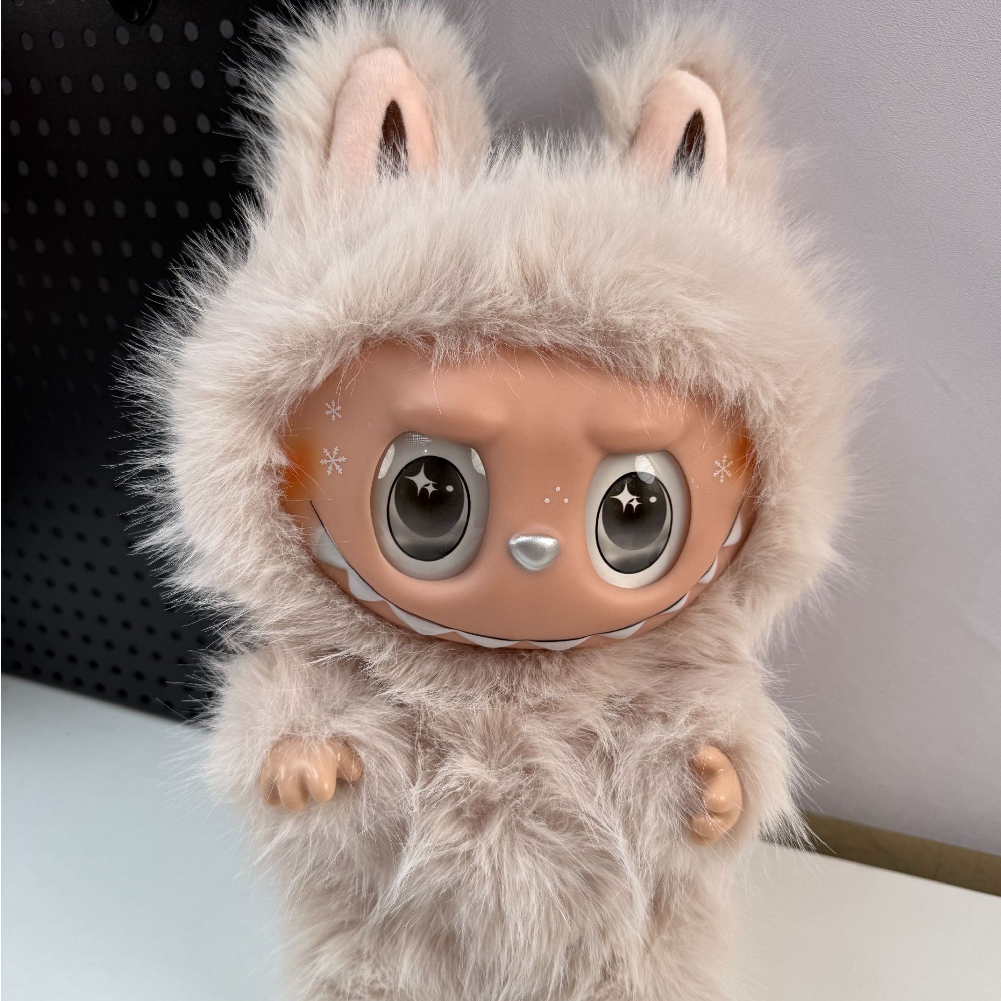 38cm搪胶天使造型毛绒公仔潮玩