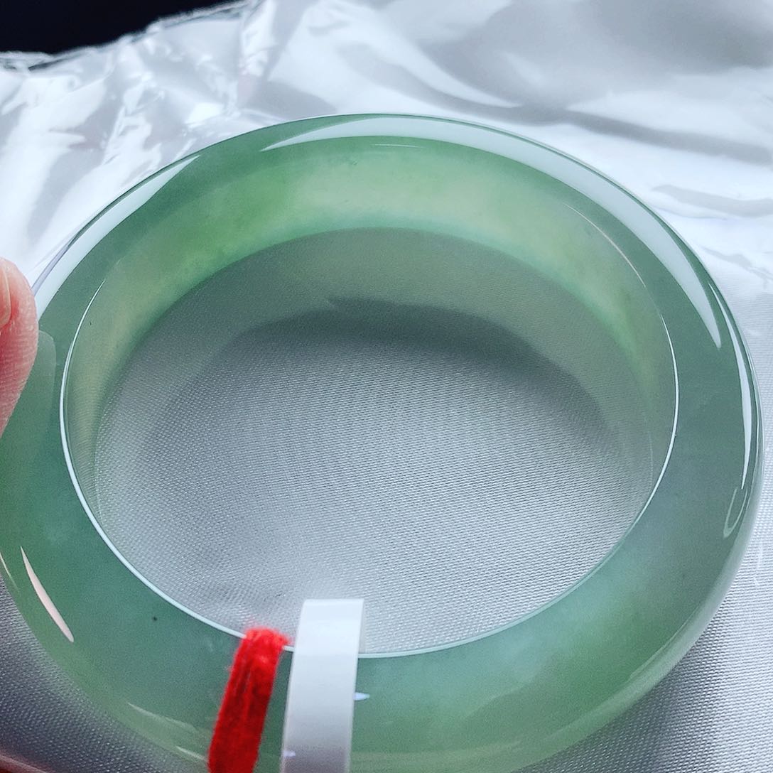 未镶嵌手镯翡翠58圈