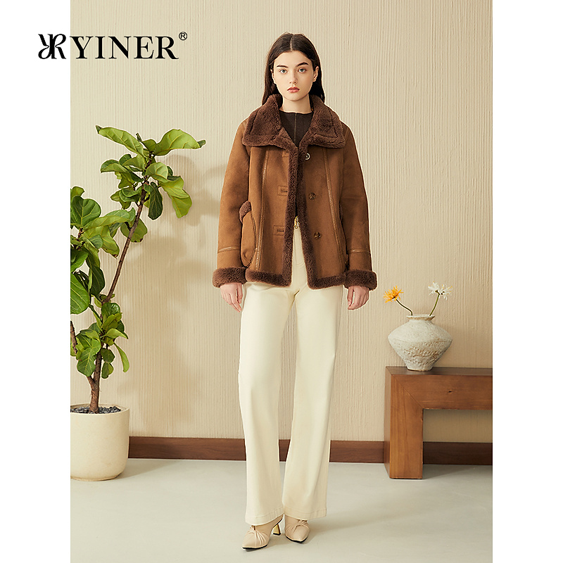YINER音儿专选女装风衣外套8C65110146