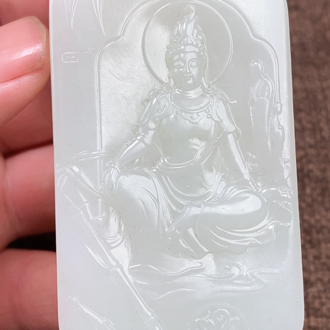 和田玉挂件未镶嵌