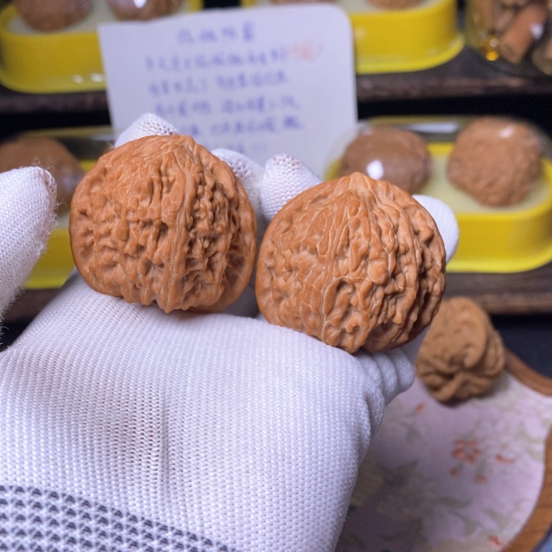 文玩核桃把件孙*空磨盘41