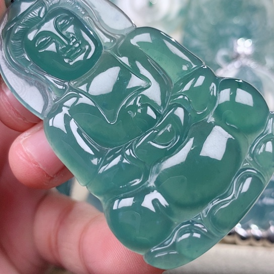 【闪购商品】翡翠颈饰未镶嵌九*天然翡翠