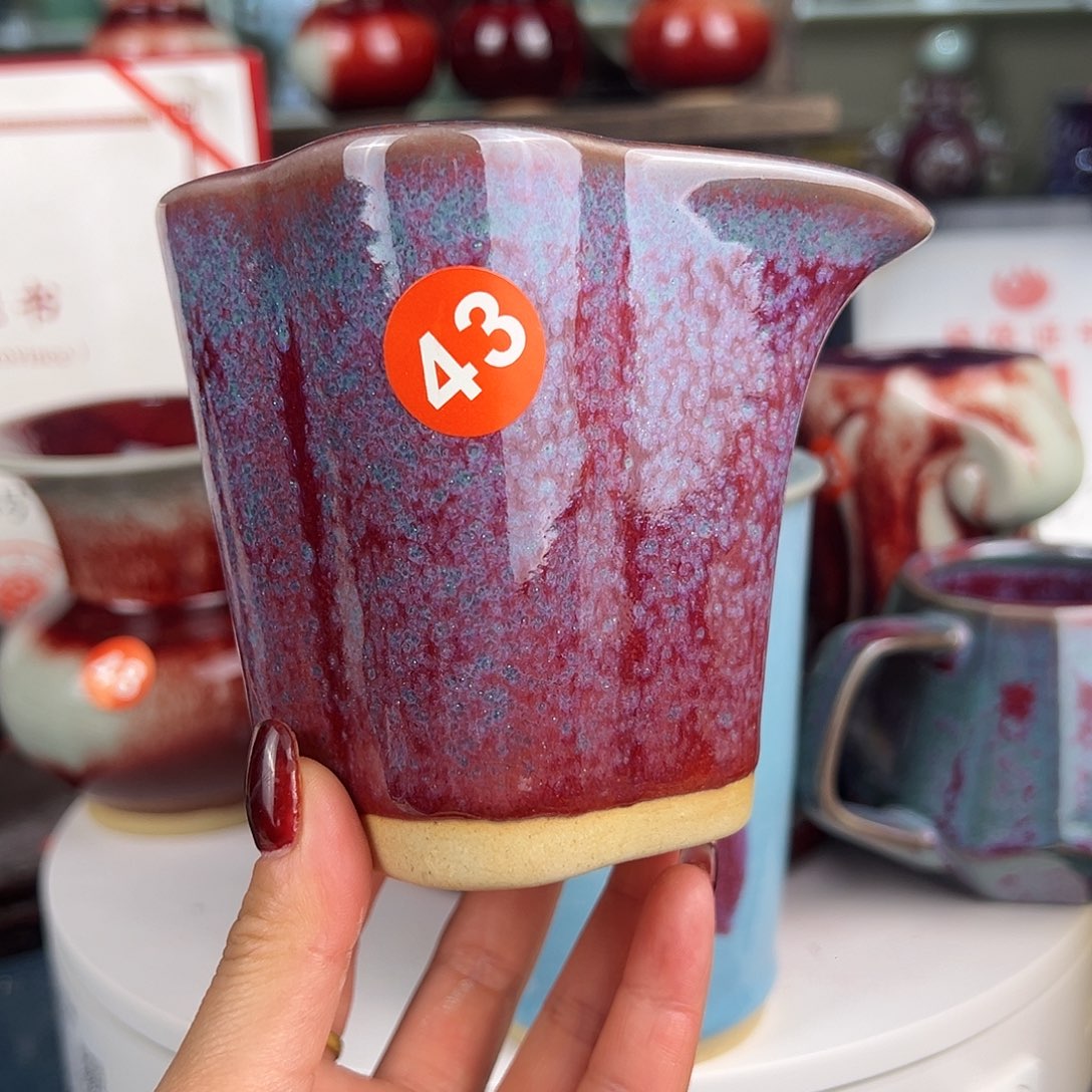 摆件郑家钧窑摆件 