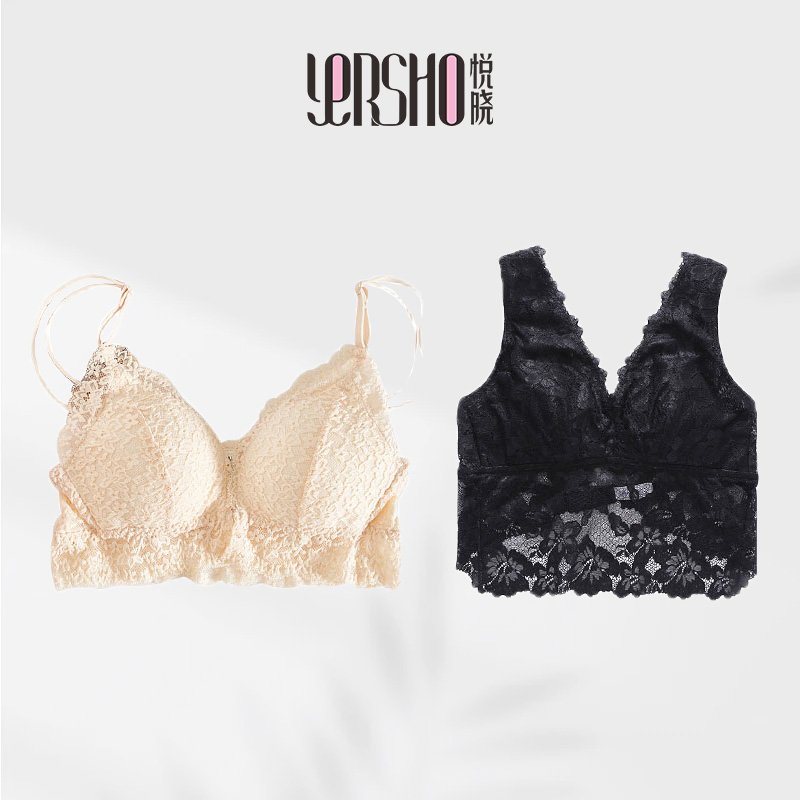 YERSHO 2229/1119桑蚕丝法式夏季美背无钢圈时尚设计舒适打底文胸
