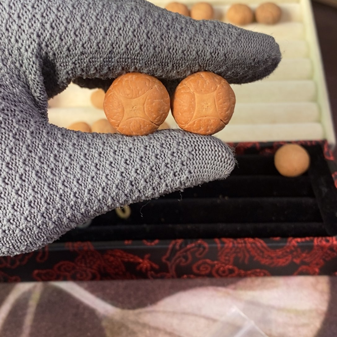 麒麟眼菩提吊坠有裂20麒麟两颗