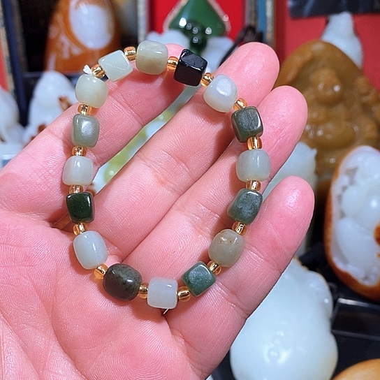 和田玉挂件未镶嵌打***壶